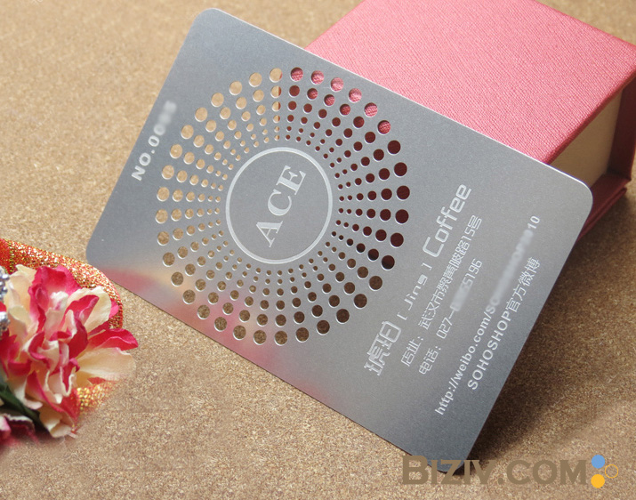 Metal Business Cards-Biziv promotional products