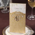 golden wedding invitation-cards